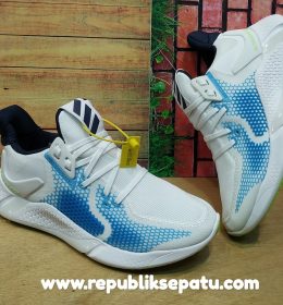 Sepatu Running Alphabounce Beyound Instinct M White Blue