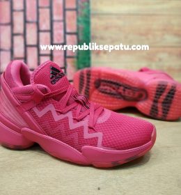 Sepatu Basket Adidas D.O.N Issue 2 Crayola Red