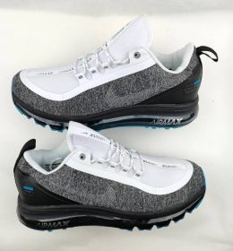 Sepatu Airmax Shield White Grey Black