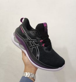 Sepatu Running Asics Kinsei Max Black Purple
